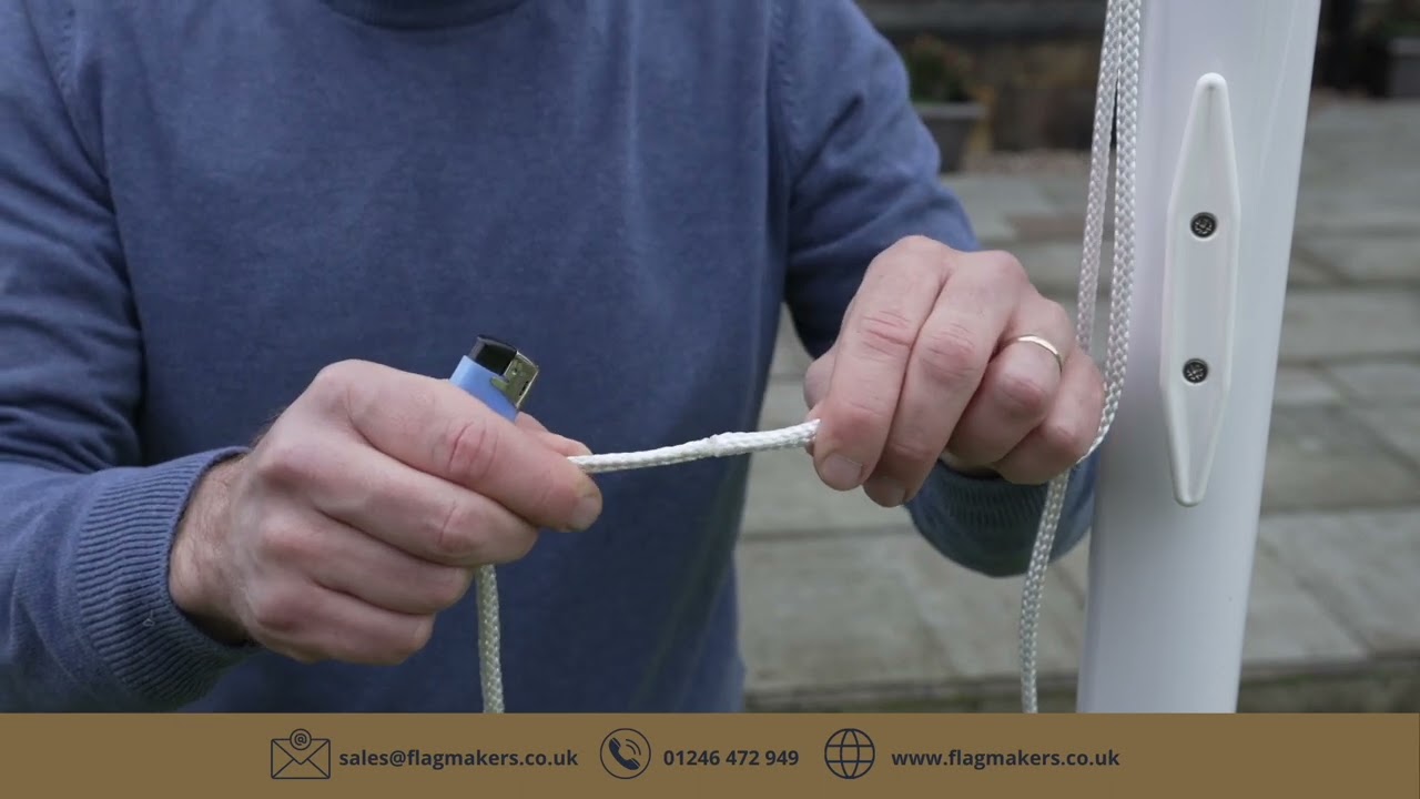 Re-roping Your Flagpole - Internal & External Halyards