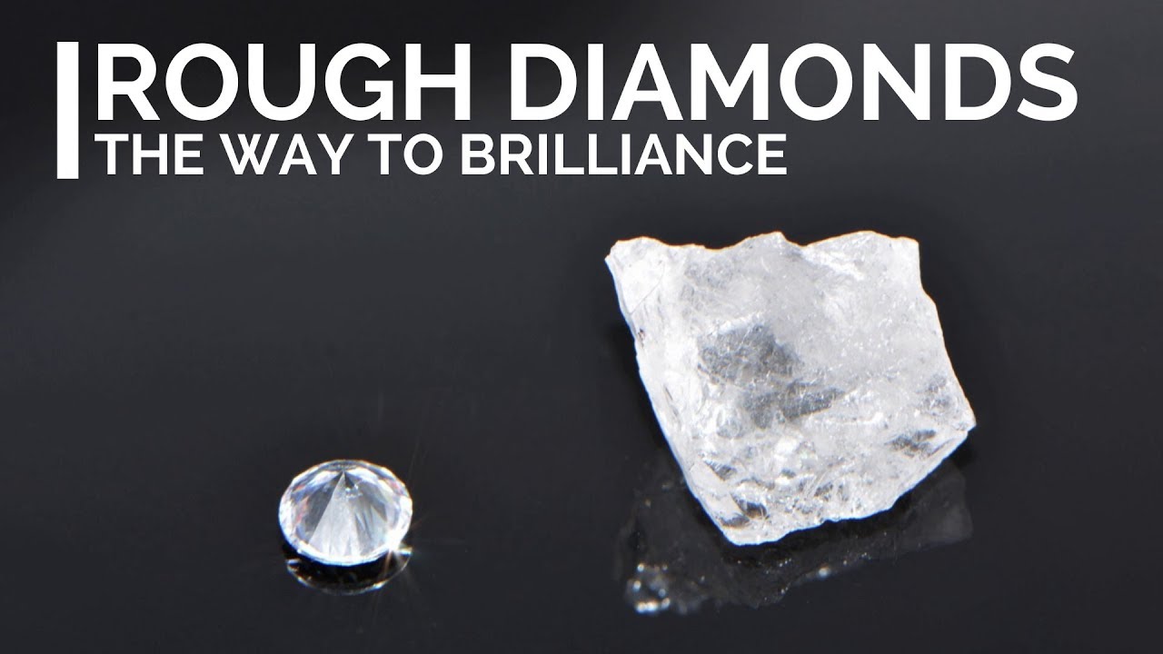 Rough diamonds (2024) How diamonds look like before they are cut and polished