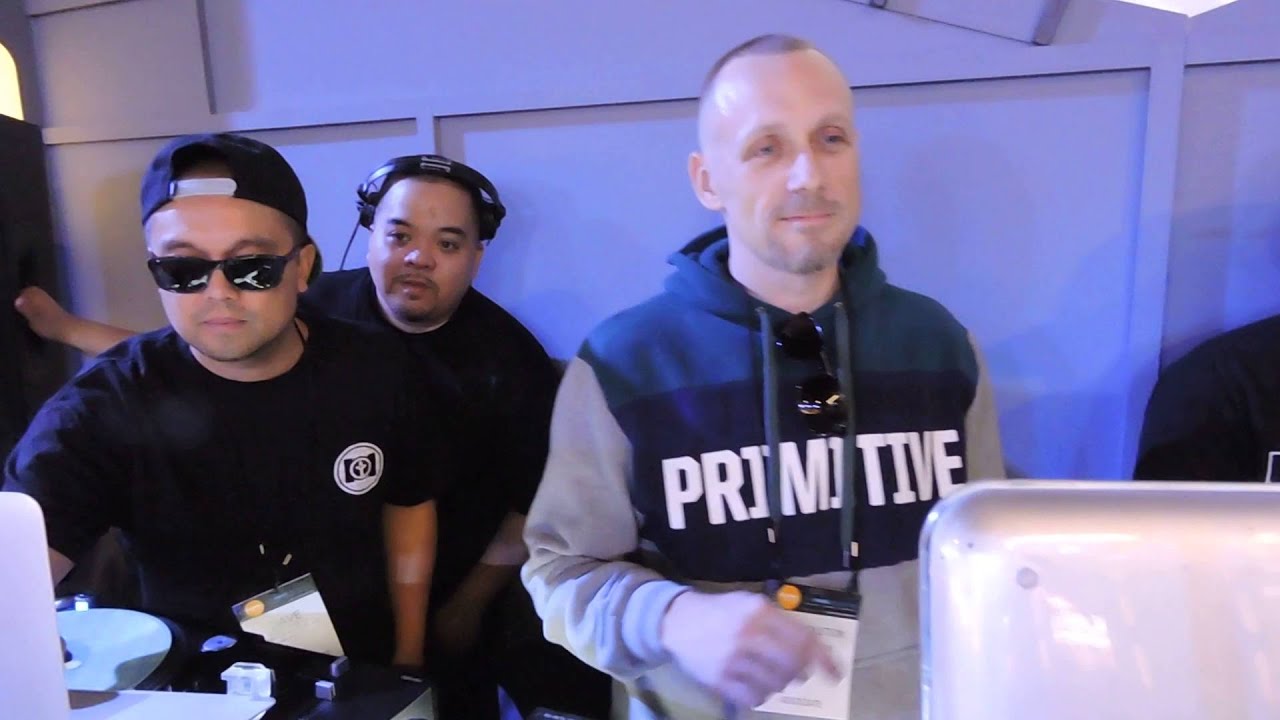 Dj Revolution & King Tech at Pioneer Dj Booth Namm 2016