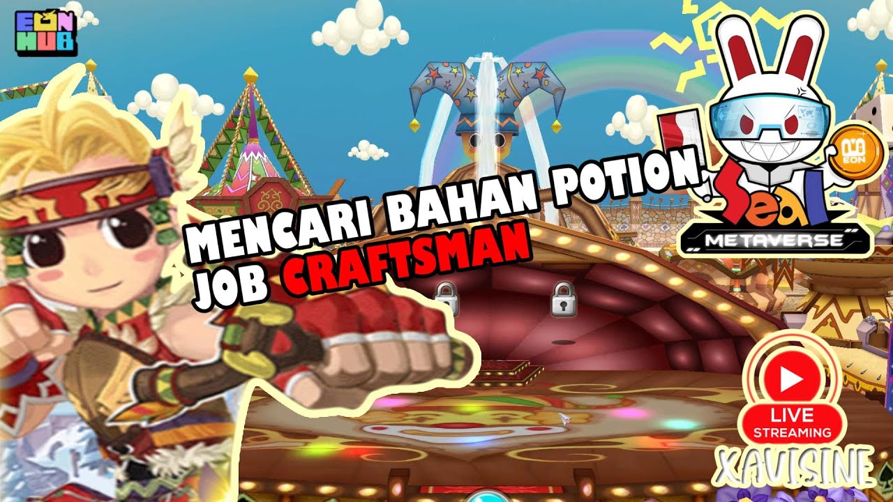 【SEAL METAVERSE】BERBURU BAHAN POTION GAME SEAL INDONESIA BARENG 