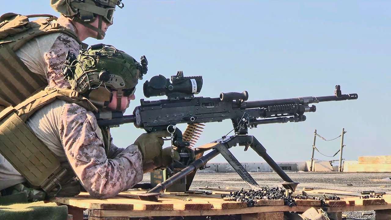 U.S. Marines M240B Machine Gun Deck Shoot • 2024
