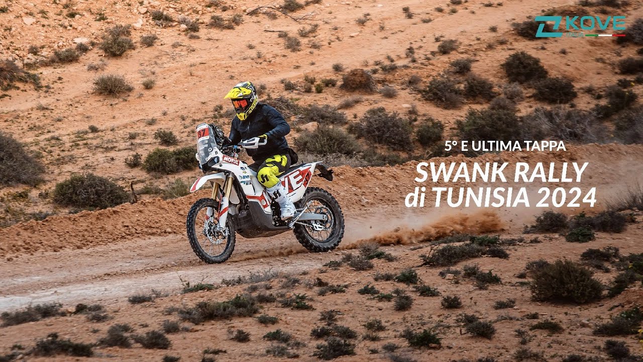 Kove Italia allo Swank Rally di Tunisa 2024: 5° e ultima tappa