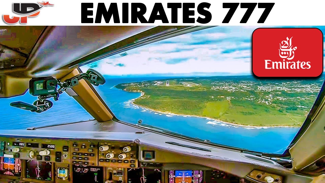 👩🏻‍✈️Pilotseye View BOEING 777 Landing in Puerto Rico🇵🇷