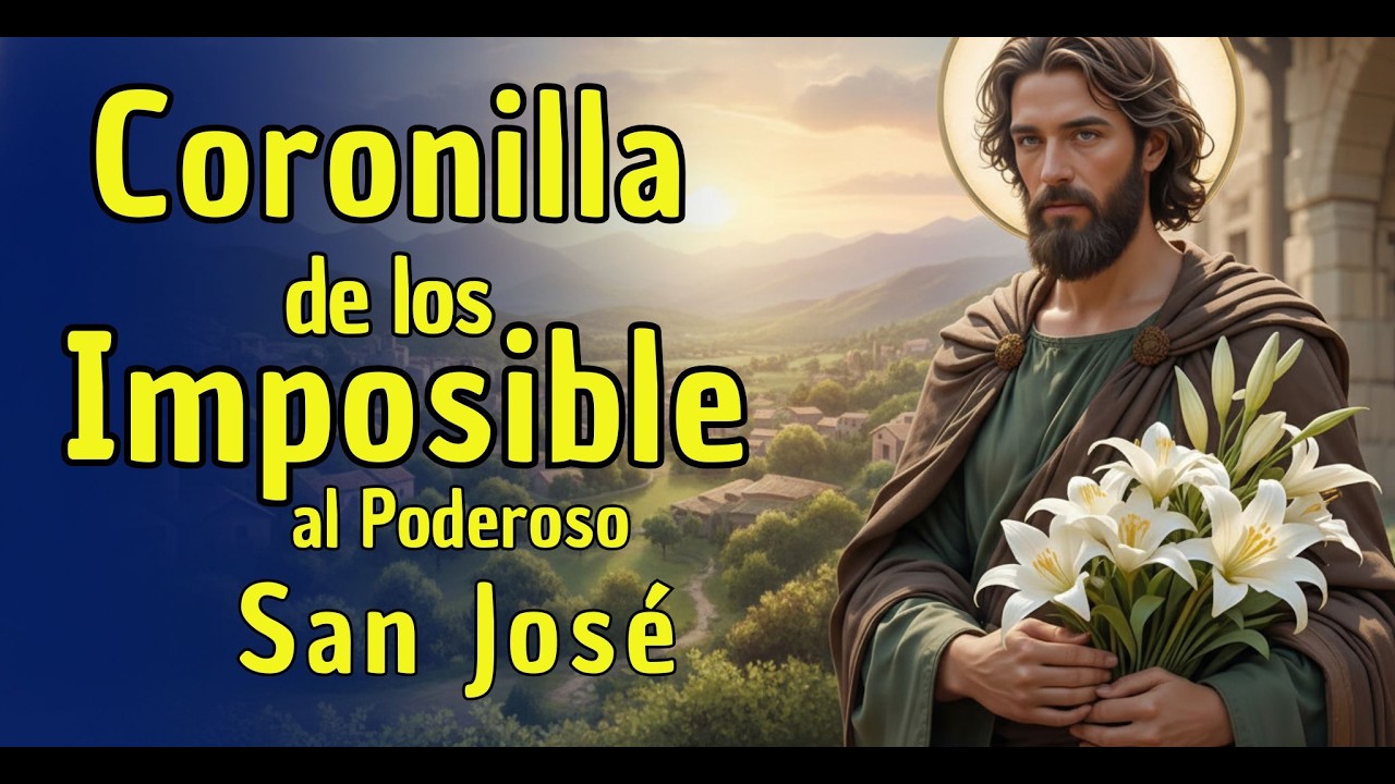 Coronilla de los Imposibles San José y la : Protección contra la desunión y el conflicto
