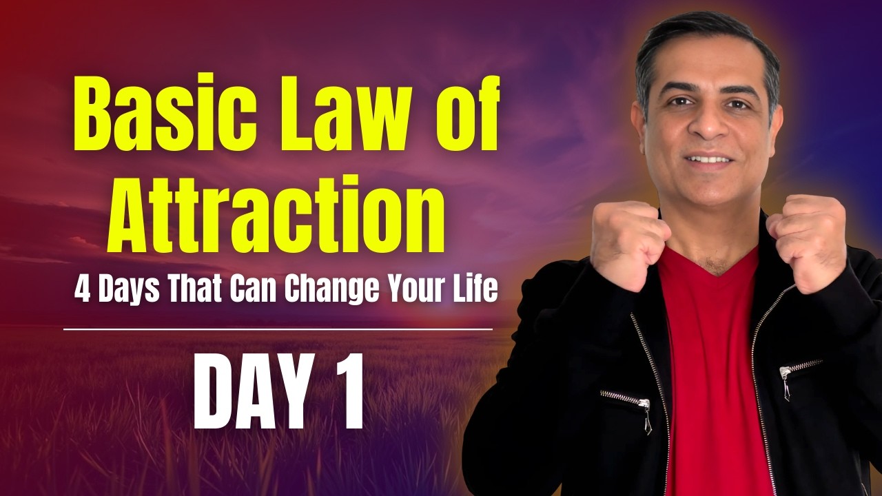 4-Day Basic Law of Attraction Masterclass | Learn to Manifest Step-by-Step | Mitesh Khatri
