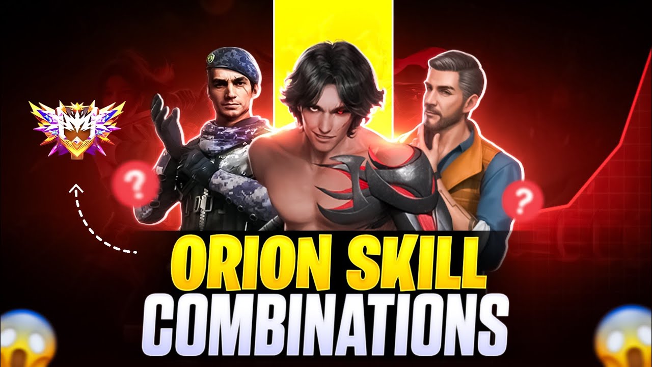 ORION CHARACTER SKILL COMBINATIONS (FOR 2026)|| Best Character Skill Combination For Cs Rank