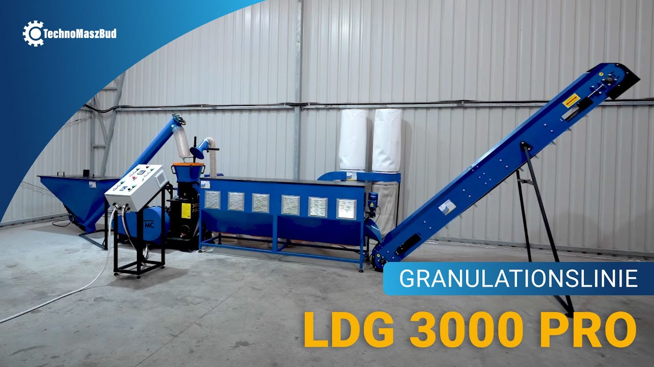 Pelletieranlage LDG-3000 (KOMBI) PRO zur Produktion von Pellets aus verschiedenen Arten von Biomasse