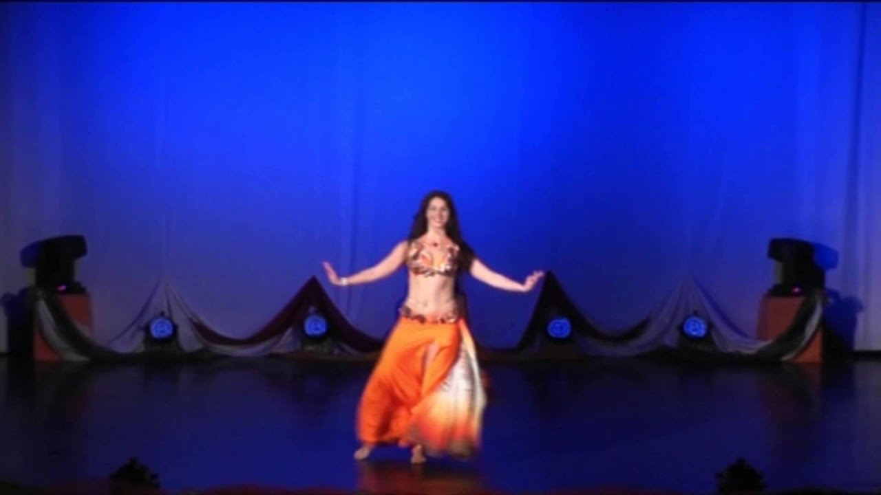 Maya Szekely - raks sharqi, drum solo and modern bellydance