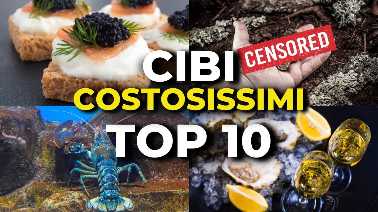 CIBI COSTOSISSIMI TOP 10 - MoviMondo