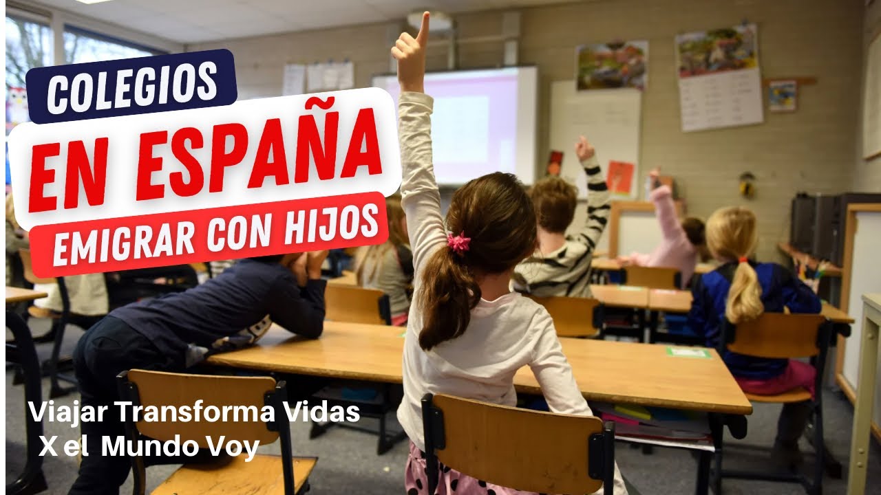 ✈️ COMO SON LOS COLEGIOS EN ESPAÑA🎒| Emigrar con hijos | Como es la Educación Obligatoria
