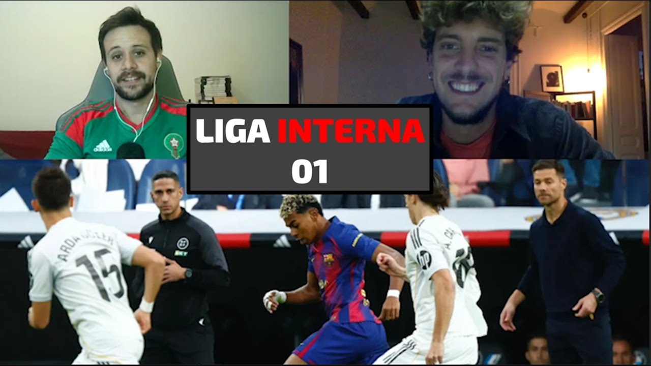 LIGA INTERNA 01 - LA IMAGEN CONGELADA (PERD&Oacute;N) DE JES&Uacute;S ROCO ANALIZA EL CL&Aacute;SICO REAL MADRID - BAR&Ccedil;A