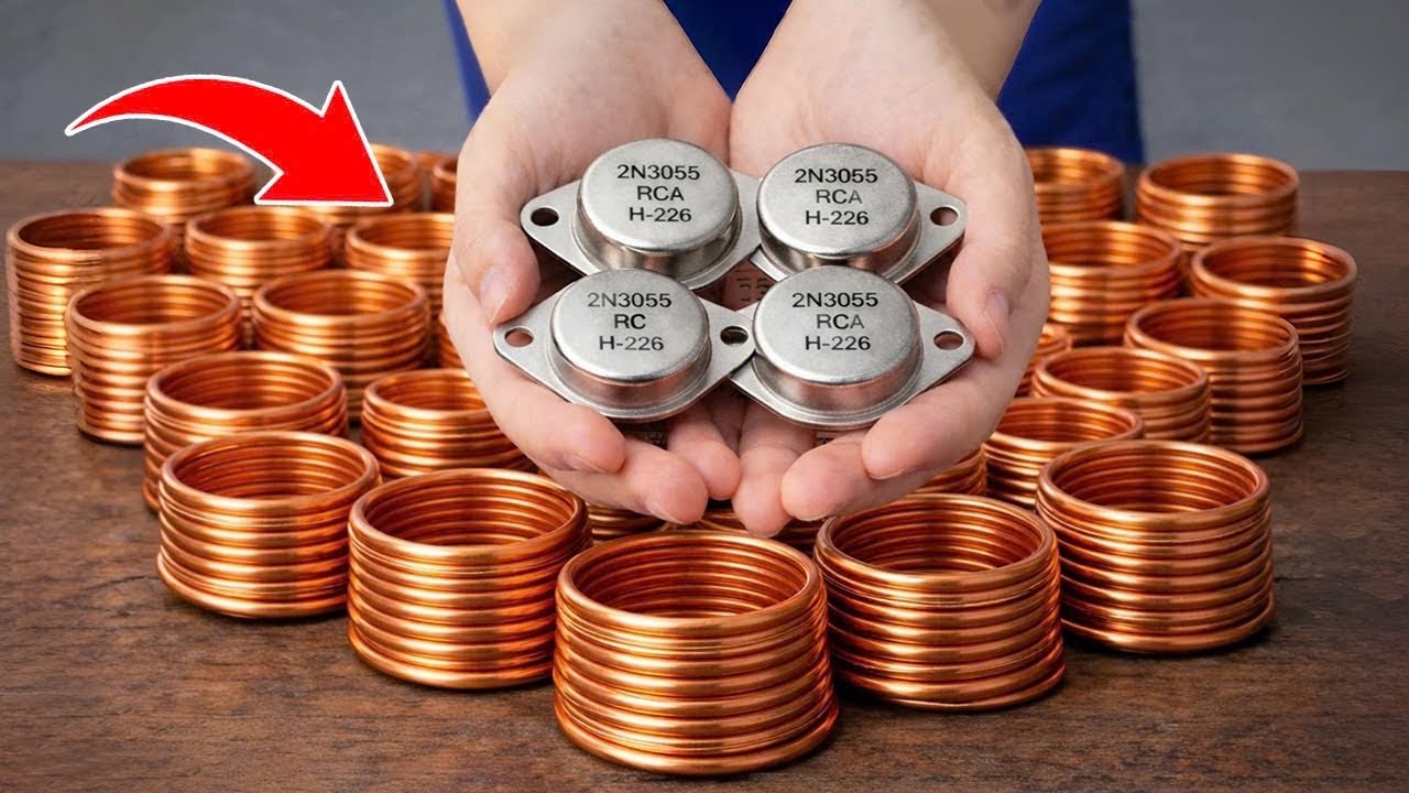 Скрытая мощь транзистора 2N3055, о которой не знают миллиарды людей! Вы будете в шоке!