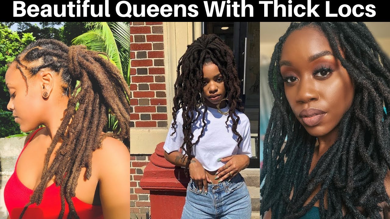 BEAUTIFUL WOMEN WITH THICK LOCKS I PART 2 I LOC COMPILATION I THICK LOCS INSPIRATION