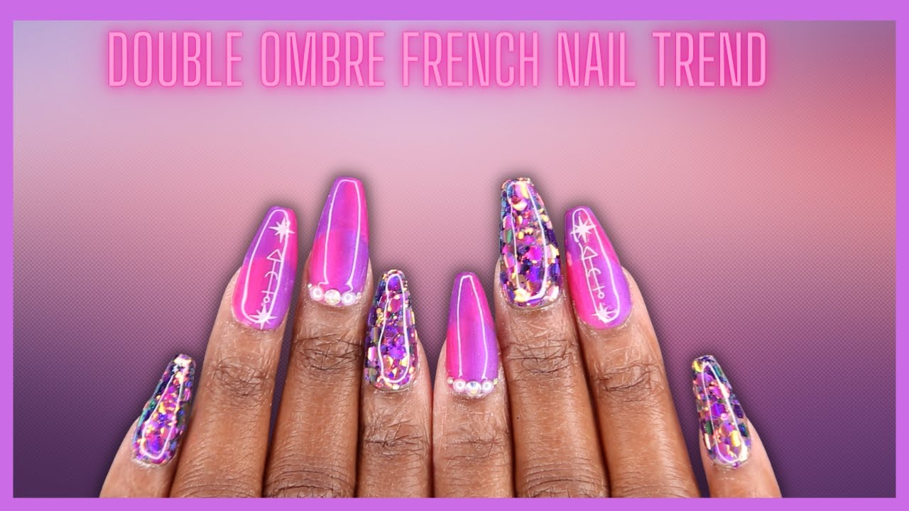 Double Ombre French Nail Trend Design | Patrice Nailed It!