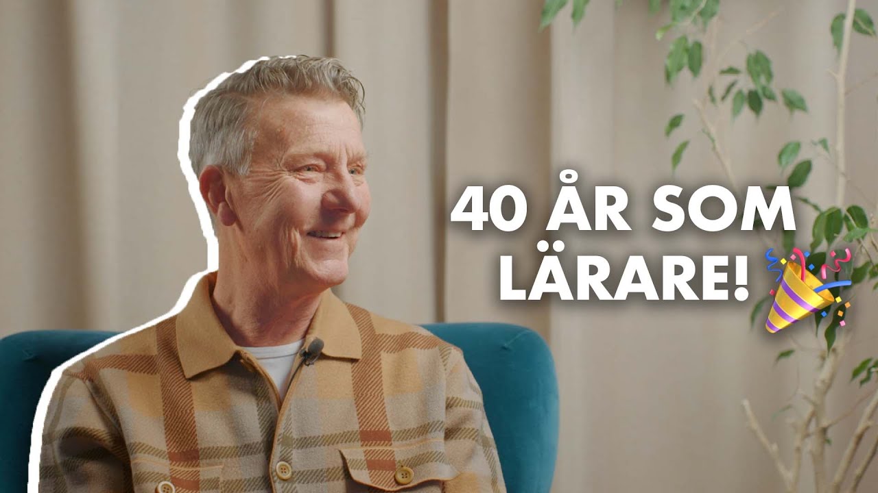 40 år som lärare: Kenneth delar med sig av sina bästa tips!