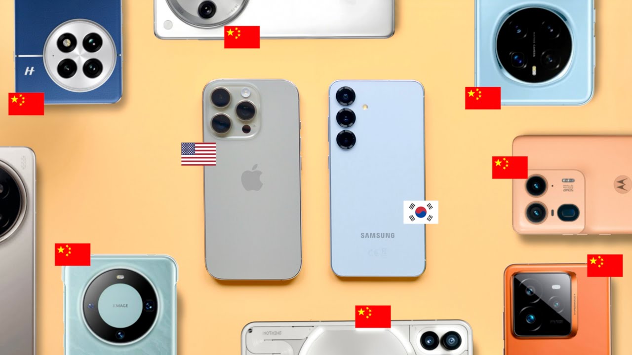 Chińskie smartfony dominują, a Apple i Samsung mają to w dup…