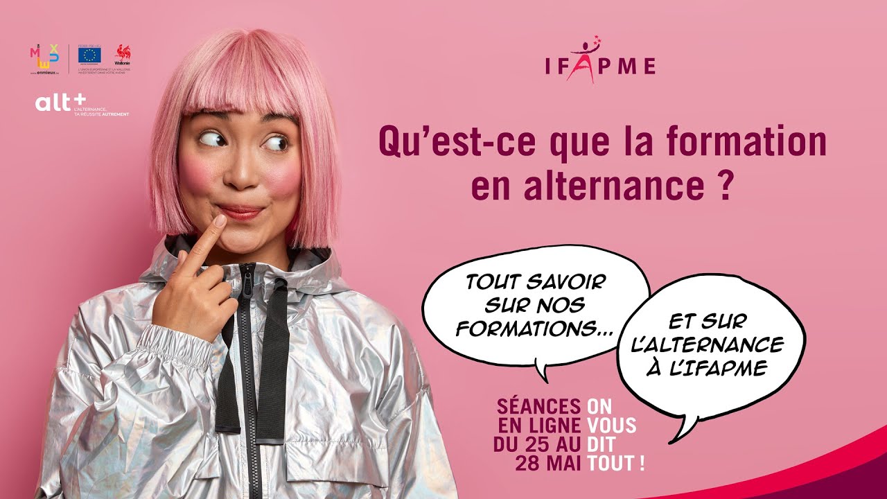 REPLAY - Séance d'information - Qu'est-ce que la formation en alternance ?