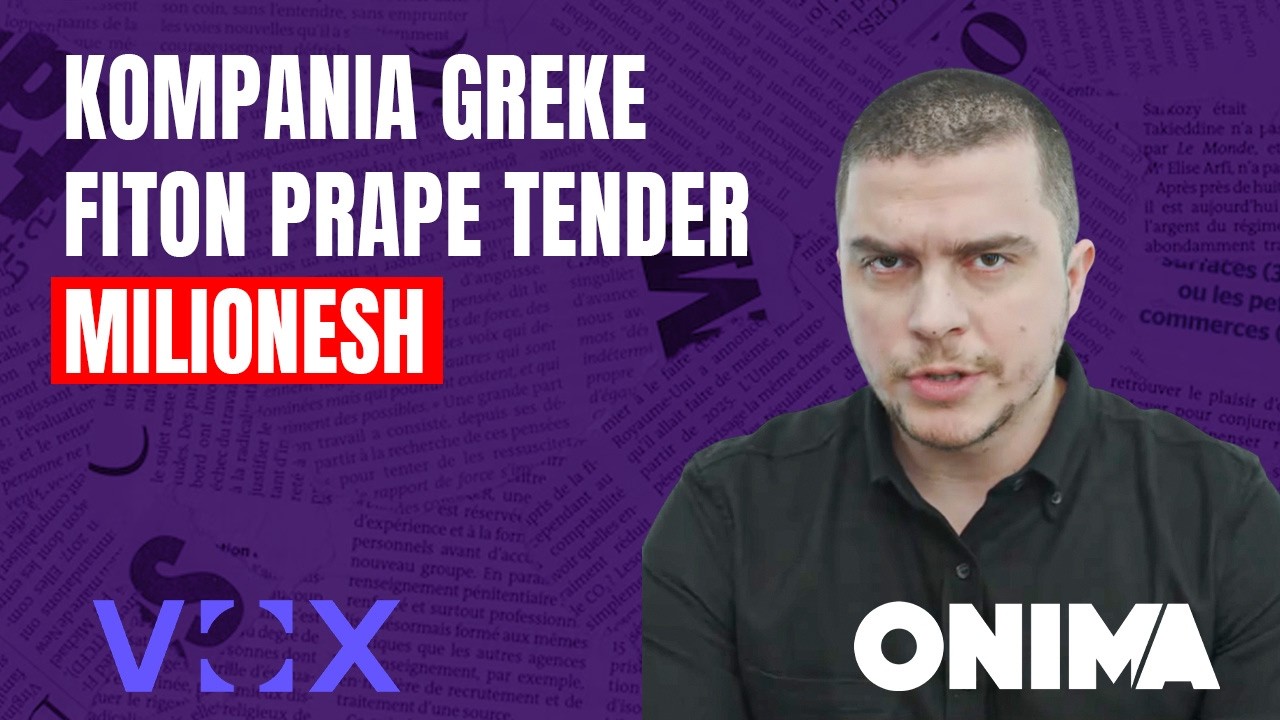 Kompania greke fiton prape tender milionesh, per te njejten Nagip Krasniqi perfundoi ne pranga