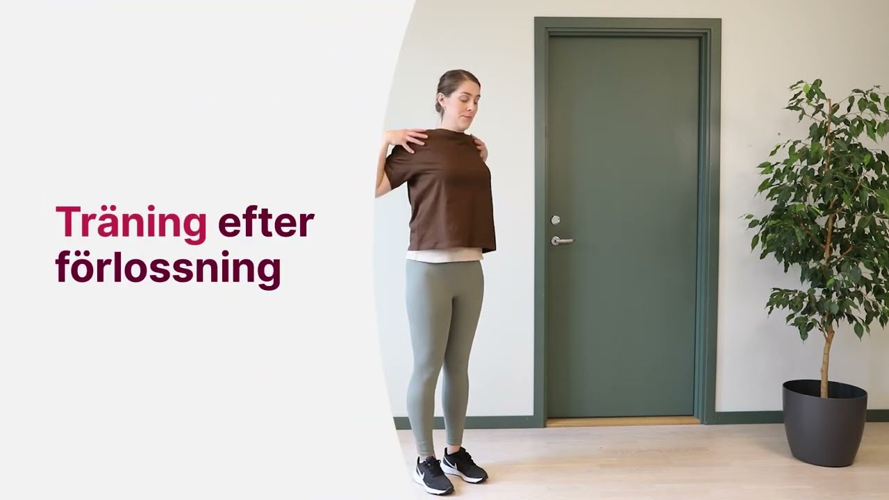 Träning efter förlossning