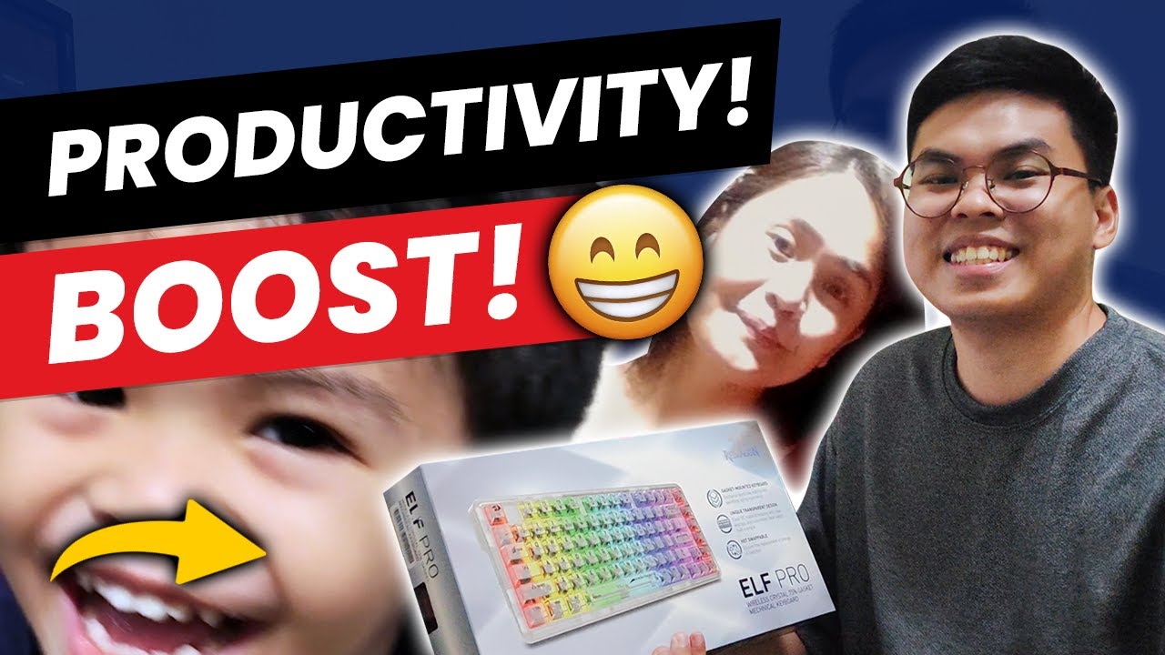 VLOG #1: Unlocking Next-Level Productivity: My New Keyboard Adventure Begins!