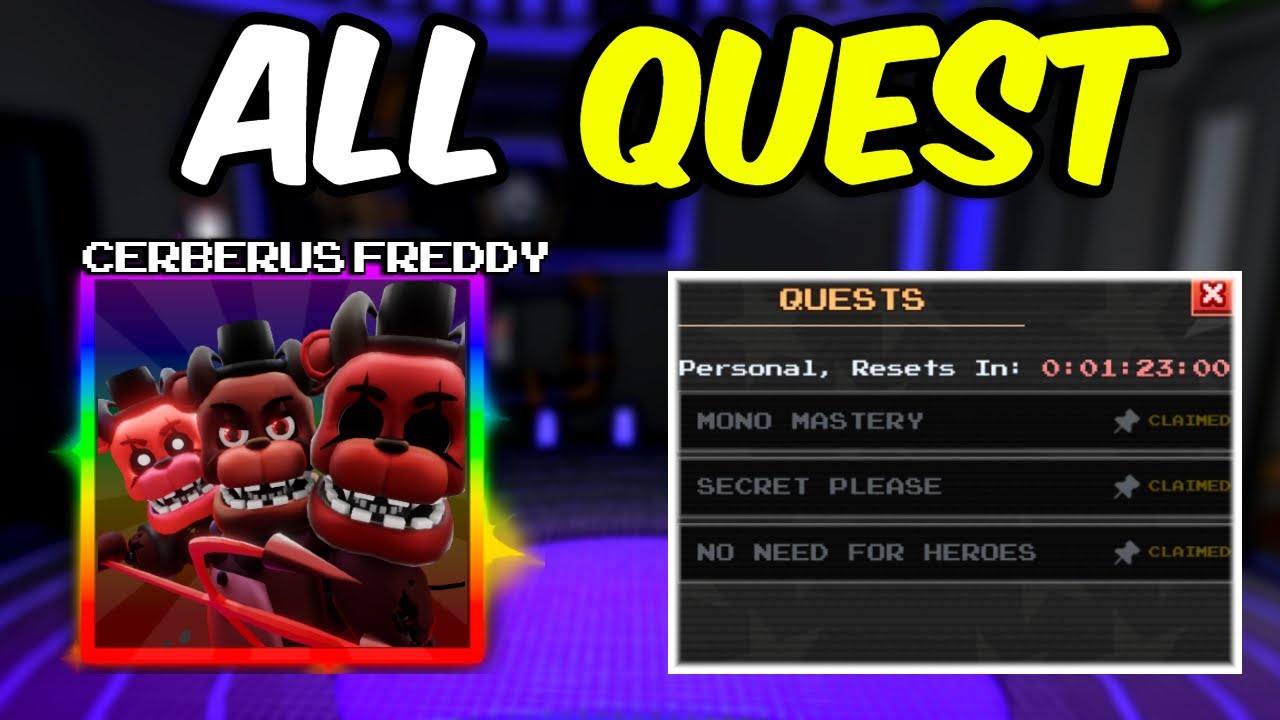 HOW TO DO ALL CLAN QUEST In Five Nights TD 2&hellip;