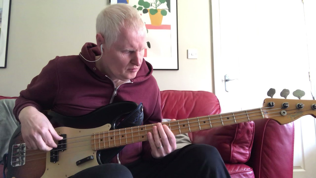 Waterfall by the stone roses bass cover