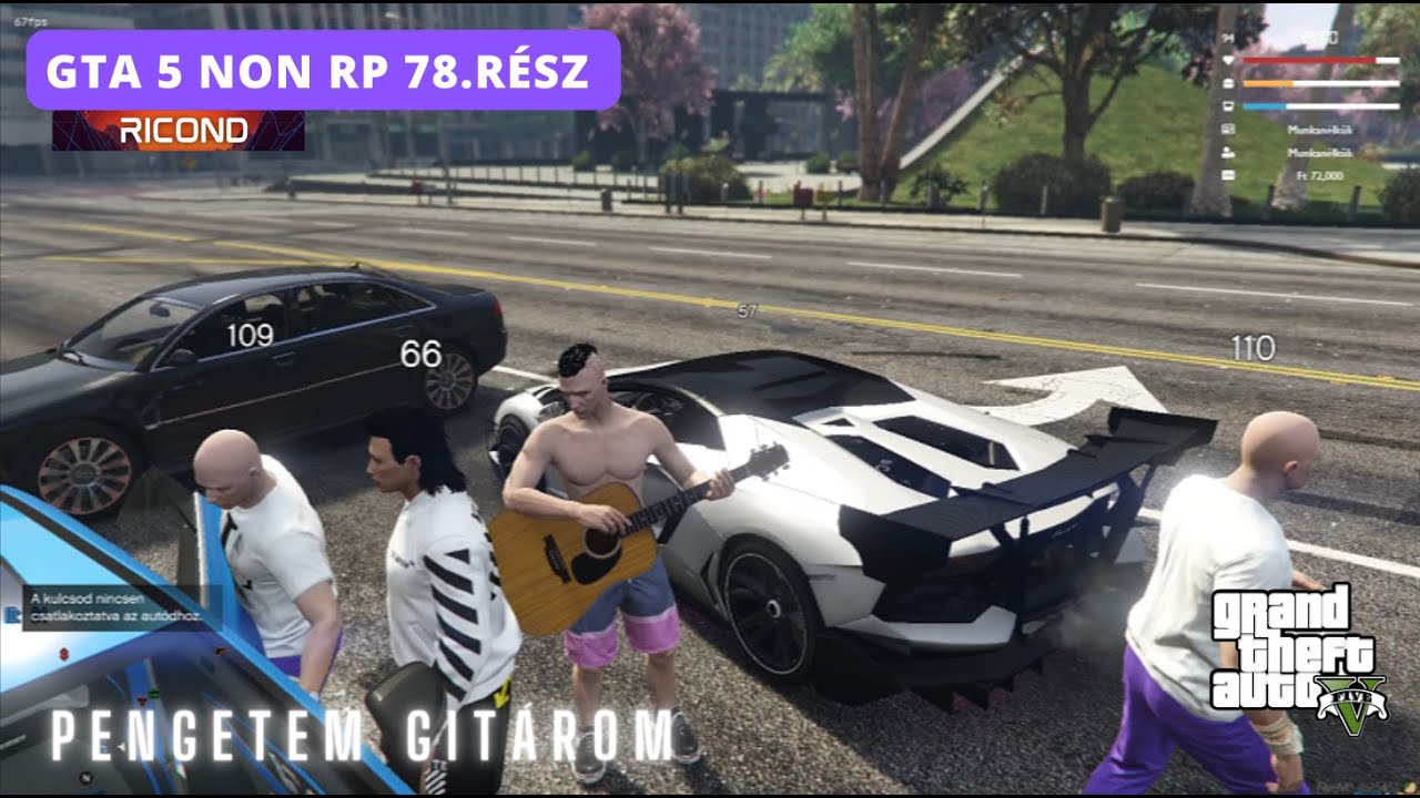 Gta 5 Non RP! Magyar szerver 78. rész. Szerelők vagyunk kiskunfélegyházáról!