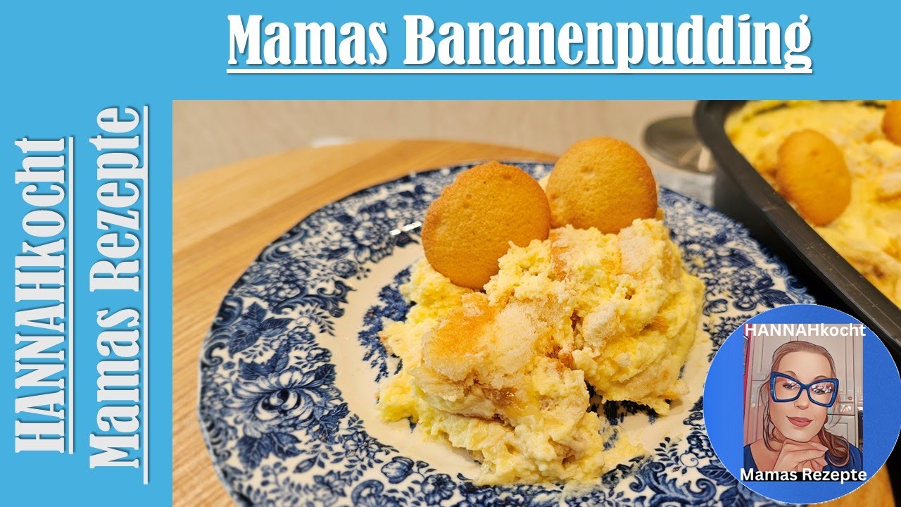 Bananenpudding der Mallory Backery. Preis (10 Pers.) 12,96€ / 1,30€ pro Pers. GUT ESSEN UND SPAREN!