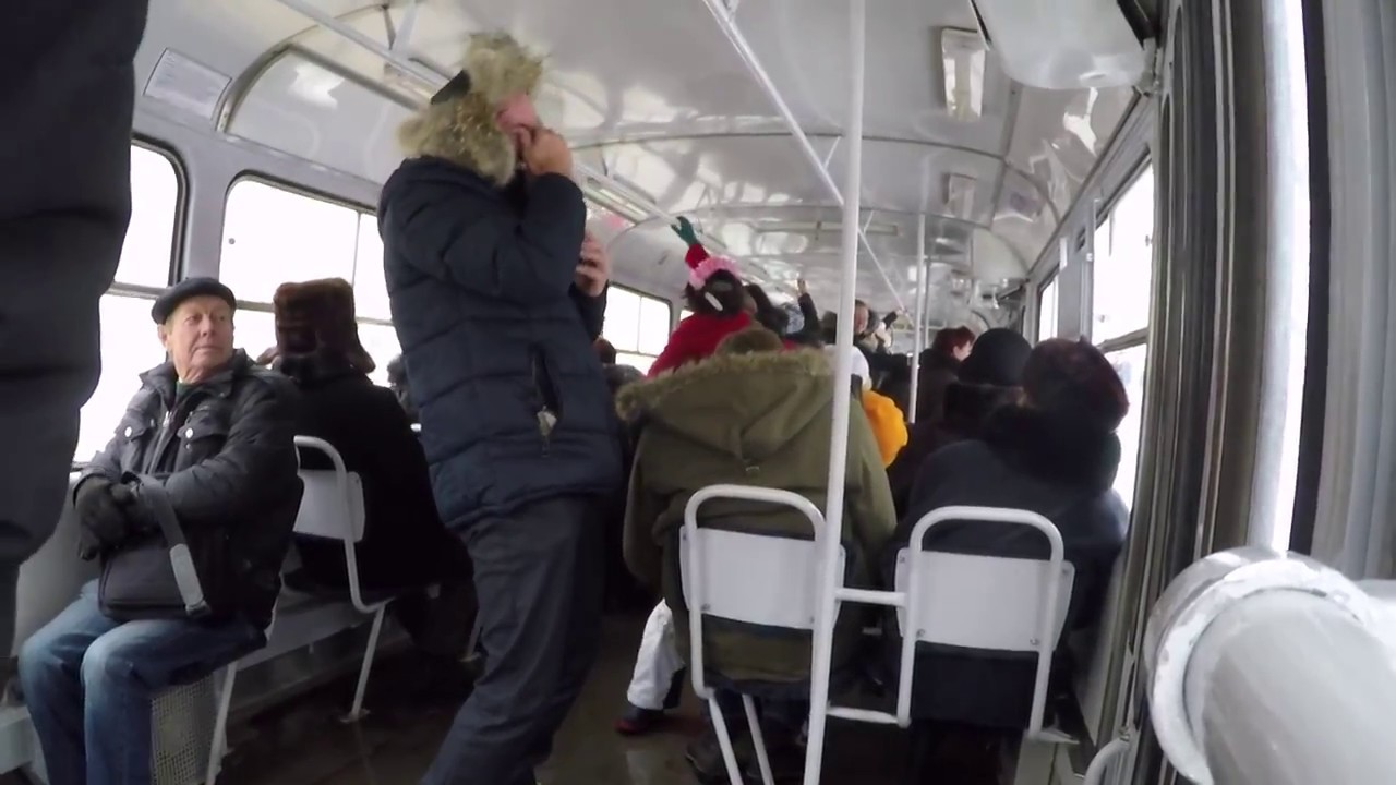 Laughter in Tram - Smiekli Tramvajā uz Ķengaragu