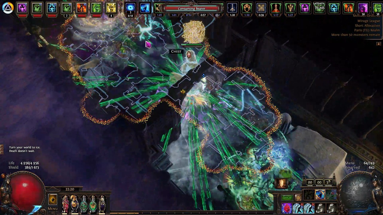 Path of Exile 3.28 - Golden Charlatan EK - Map Boss farming