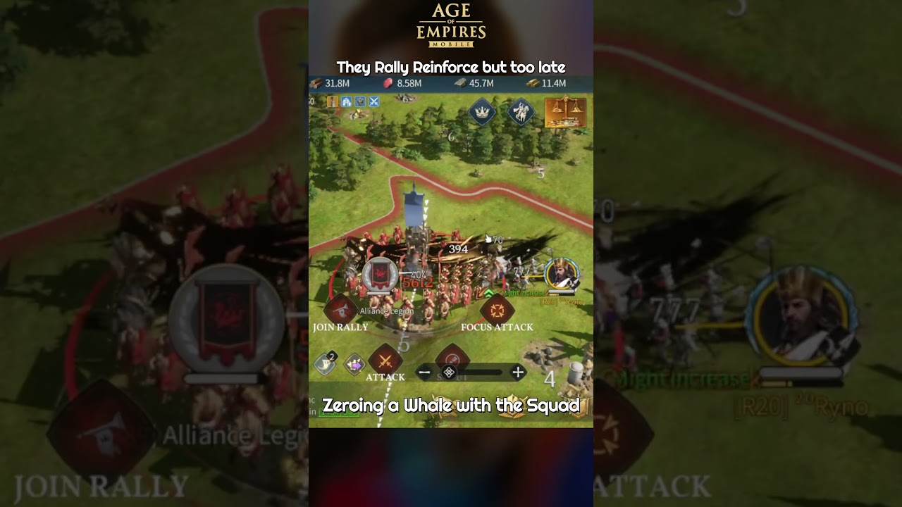 We Zeroed a 200 Million Whale in Golden Expedition | Age of Empires Mobile #Shorts  #aoemobile