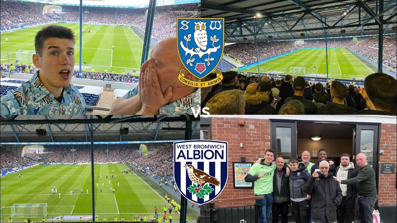 SHEFFIELD WEDNESDAY VS WBA (VLOG) *PITCH INVASION, FIGHTS, LIMBS AS WEDNESDAY EMBARRASS ALBION!*