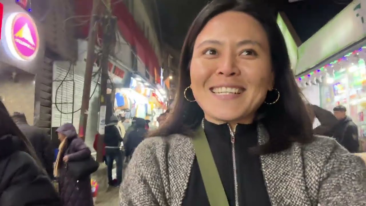 Finally met someone in Darjeeling 😌 #tibetanvlogger #darjeeling