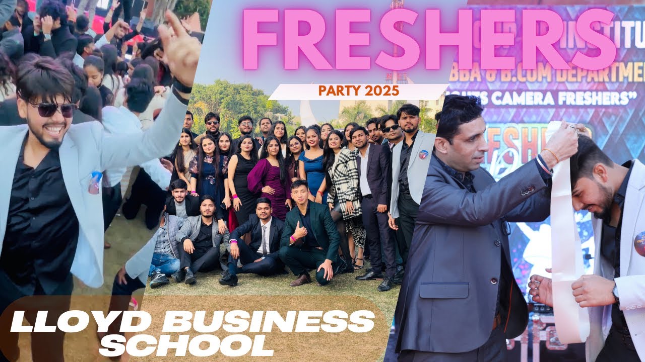 🎉 Freshers’ Party at Lloyd Business School | Dance, Music & Unforgettable Moments! 🎊