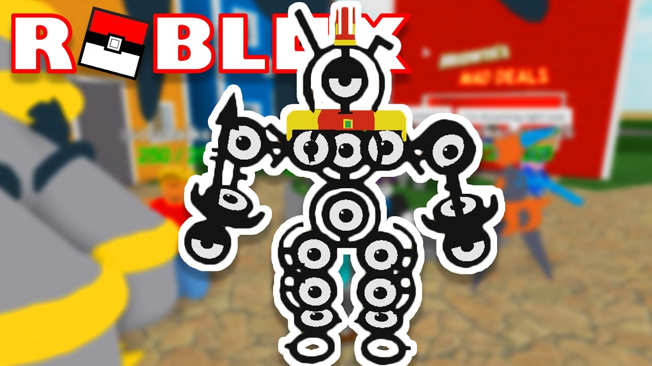 I AM THE UNOWN LORD!!!! | Pokémon Fighters EX | ROBLOX