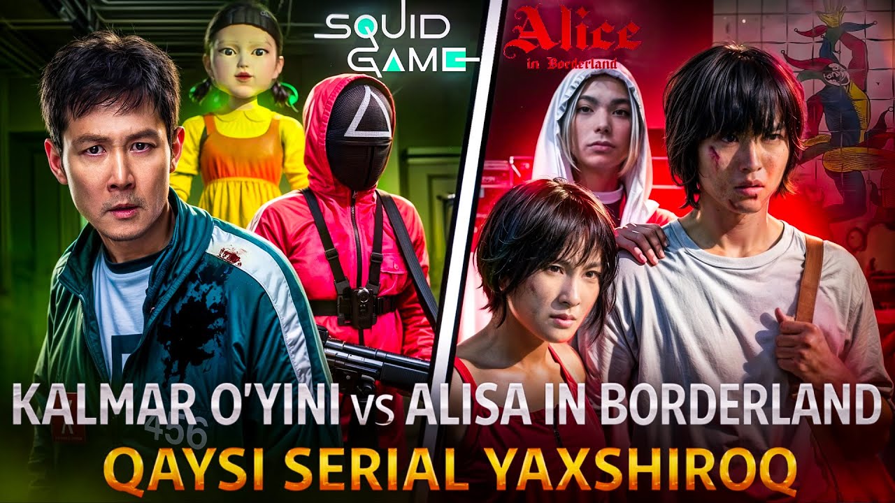 Squid Game vs Alice in Borderland — Qaysi serial zo‘r?