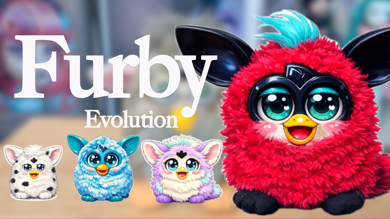 Furby - Evolution - Vintage Spielzeug Toys