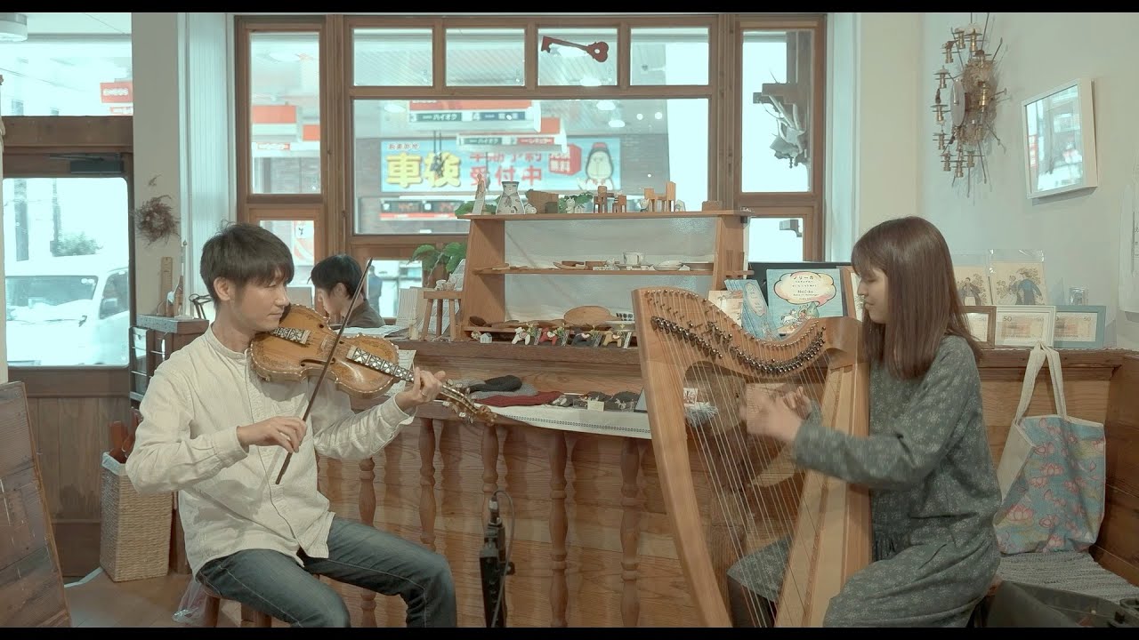 Riko & Yuki (Celtic Harp & Fiddle, Hardingfele) Live Settion at Resono-Sound vol.4