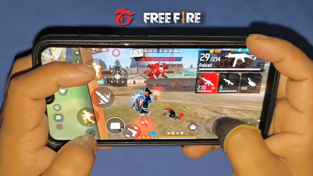 Handcam ⚡ Samsung Galaxy F15 5G 📲 Free Fire Gameplay 