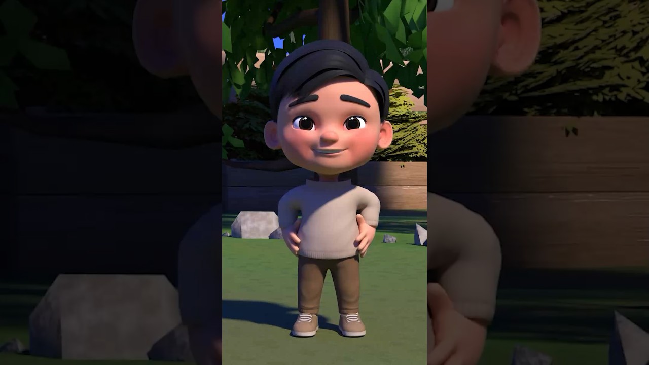 Head, Shoulders, Knees & Toes Song | DinoLand Nursery Rhymes #shorts #Dinoland