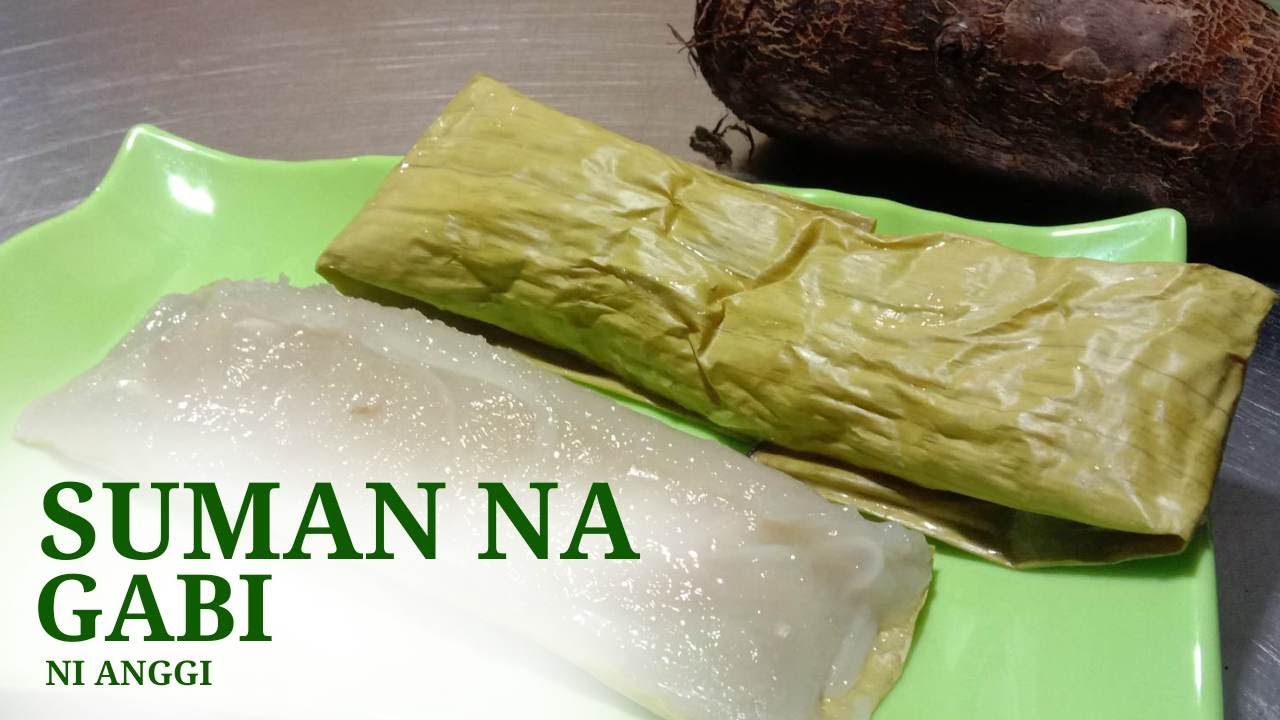 SUMAN NA GABI RECIPE