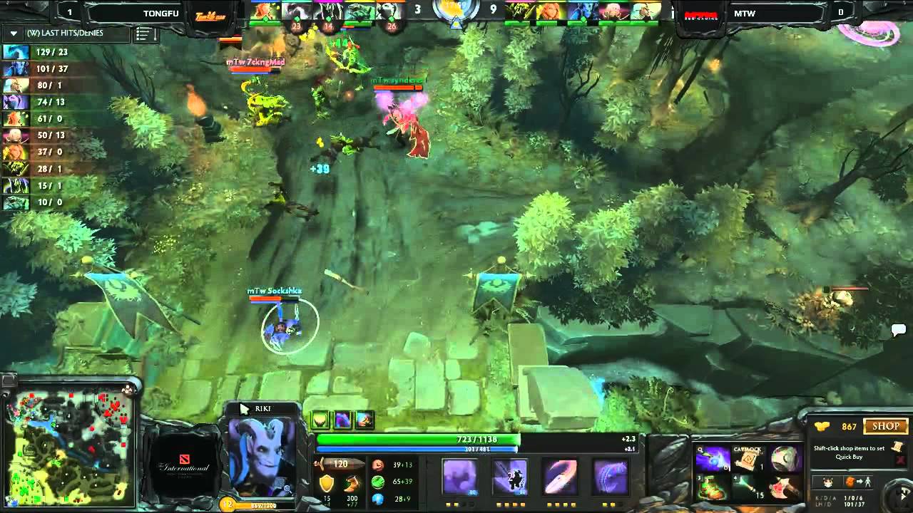 The International Dota 2. by mtrx4u. TongFu vs mTw, game 2