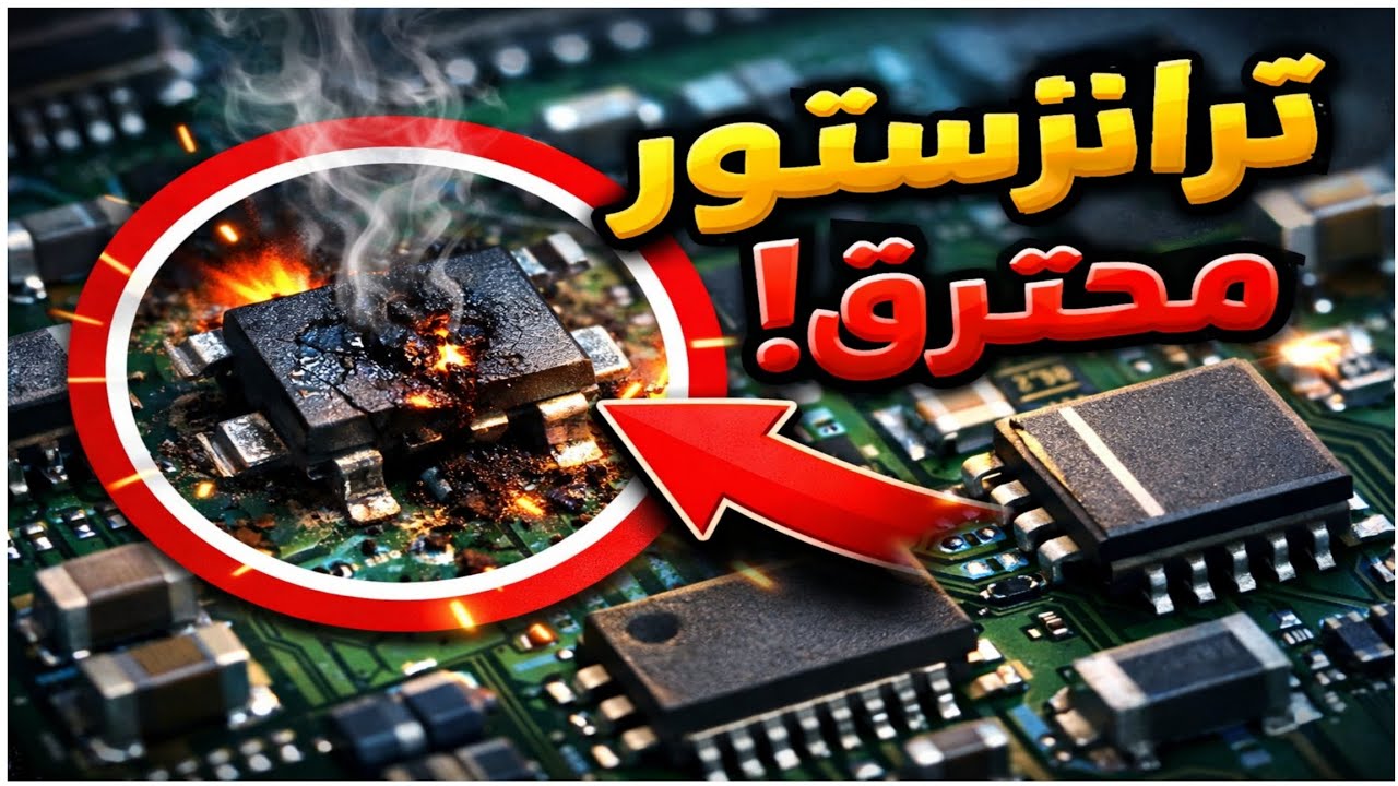 عطل قاتل تشخيص احترافي لشاشة ميتة:💪💪 شورت MOSFET الإضاءة والحل بدون تغيير البوردة🤔🤔
