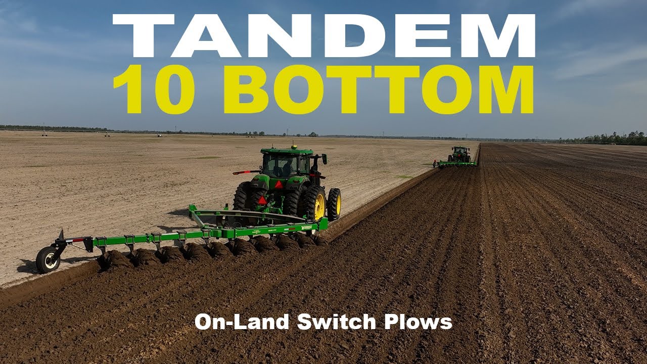 Largest Ever On-Land Switch Plow in Tandem