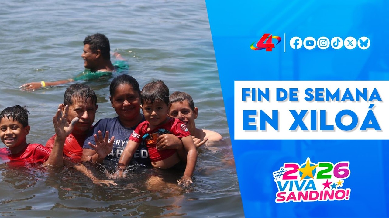 Turismo en Nicaragua: Laguna de Xiloá, destino favorito de las familias 🏖️