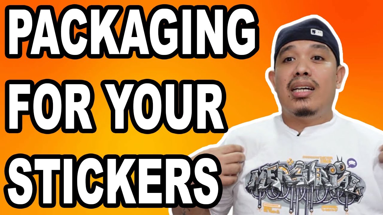 STICKER PACKAGING DIY| The Printing Shock | Marlon Ubaldo