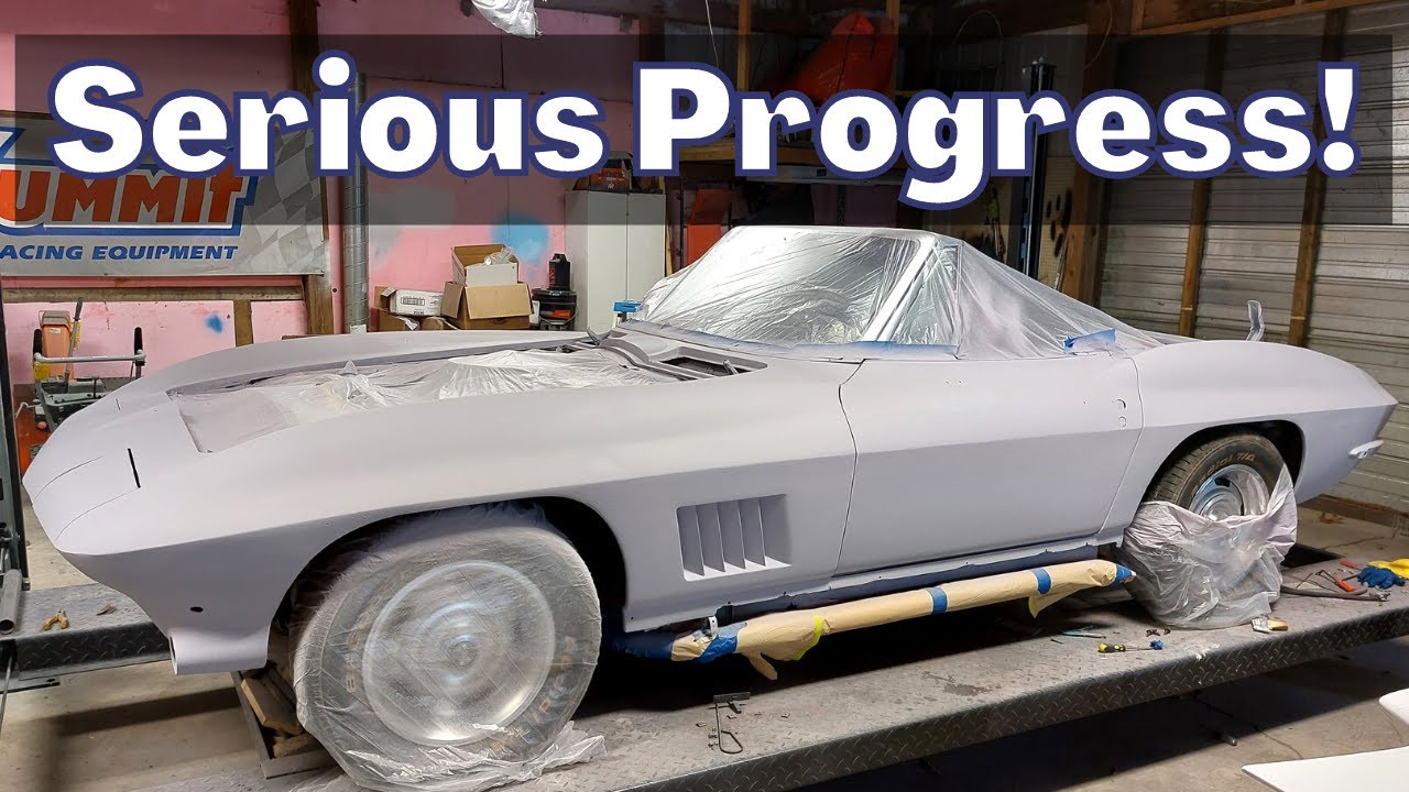 1967 Corvette Restoration | High Build Primer