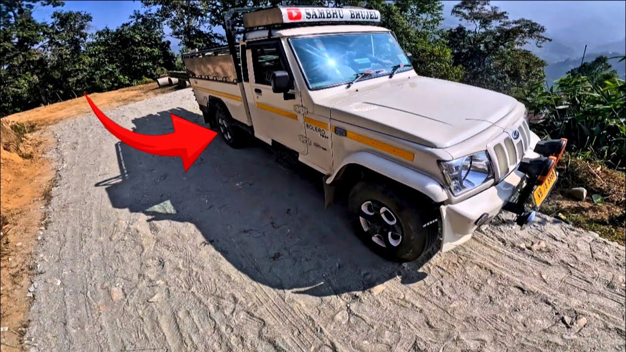 Mahindra Bolero Pickup Bamboo Load  ASMR POV Drive 