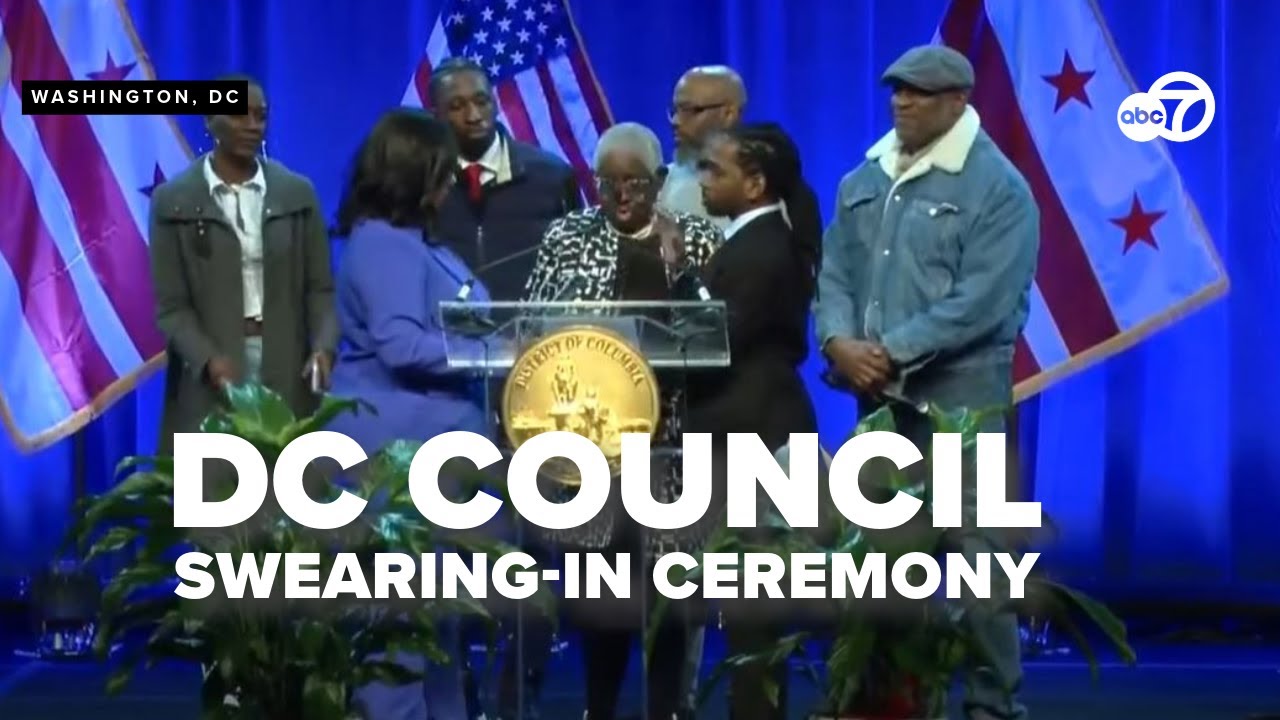 DC Council Swearing-in Ceremony