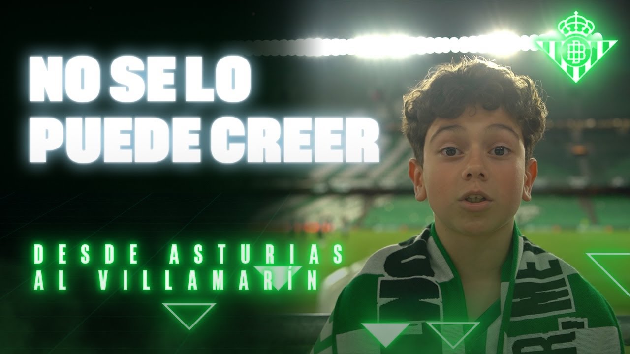 Desde Asturias, con mucho amor 💚😍🤍 | Real BETIS Balompié